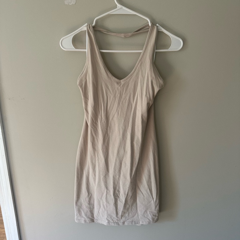 Halter mini dress